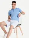 Knite Wolf Men’s Solid Polo T-Shirt | Premium Cotton Blend | Multiple Color Options | Stylish & Comfortable | Under ₹300