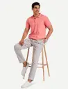 Knite Wolf Men’s Solid Polo T-Shirt | Premium Cotton Blend | Multiple Color Options | Stylish & Comfortable | Under ₹300