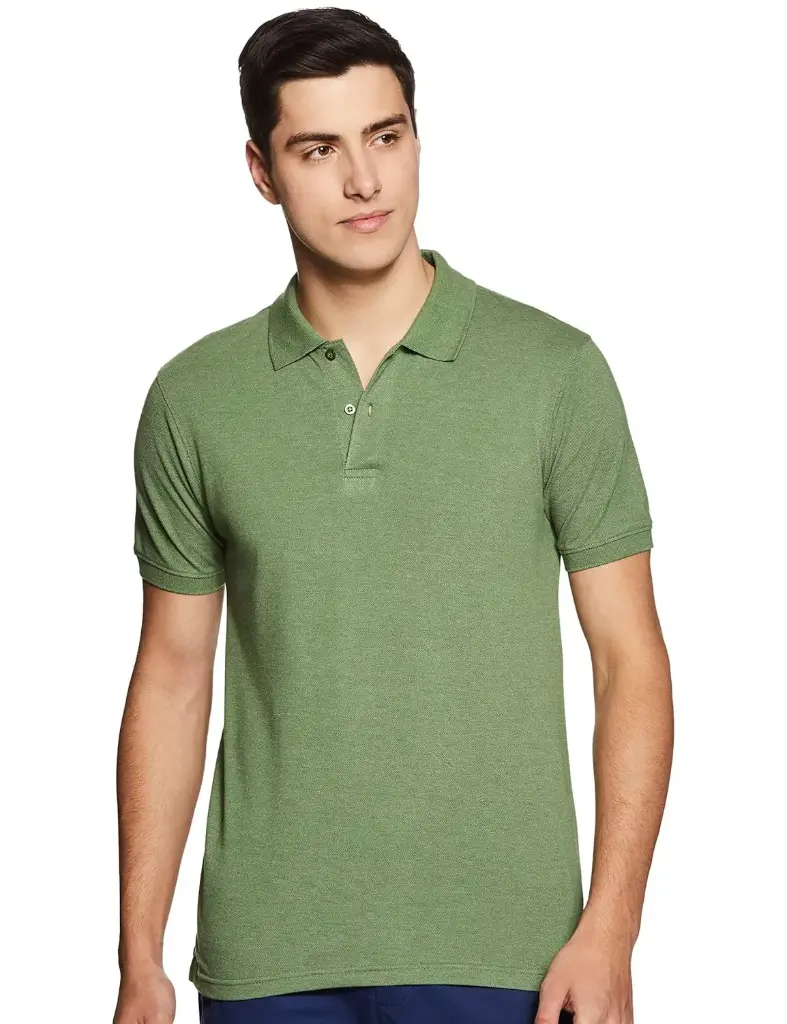 Knite Wolf Men’s Solid Polo T-Shirt | Premium Cotton Blend | Multiple Color Options | Stylish & Comfortable | Under ₹300
