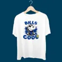 KniteWolf Men Solid Round Neck Polyester White T-Shirt with Graphic Print