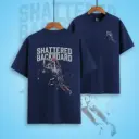 Knite Wolf® Shattered Backboard Oversized T-Shirt