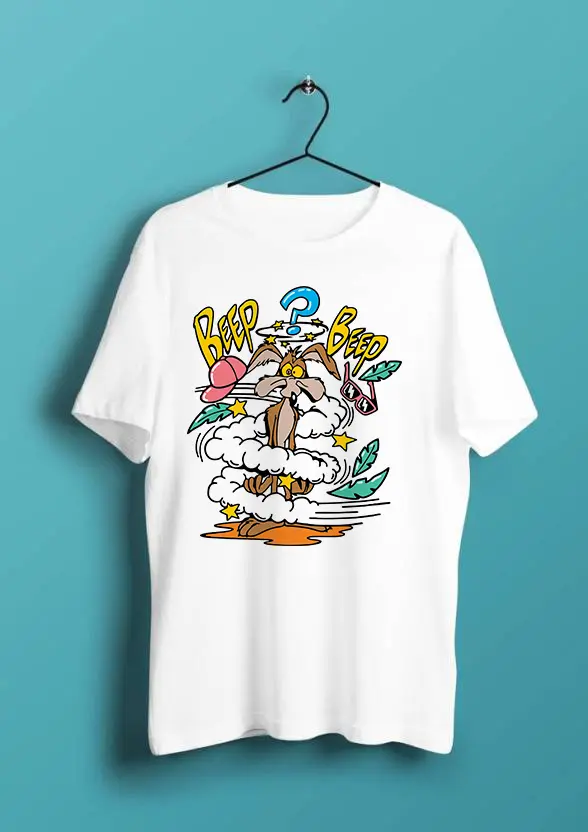 Knite Wolf Graphic Print T-Shirt - Soft Fabric, Trendy Design (Only ₹99)