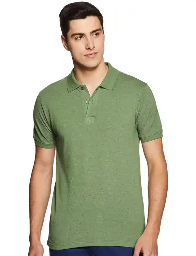 Knite Wolf Men’s Solid Polo T-Shirt | Premium Cotton Blend | Multiple Color Options | Stylish & Comfortable | Under ₹300