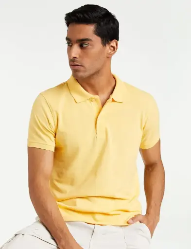 Knite Wolf Men’s Solid Polo T-Shirt | Premium Cotton Blend | Multiple Color Options | Stylish & Comfortable | Under ₹300