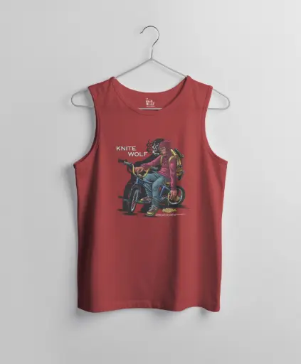 Street Hustler Rider Sleeveless Tank – Knite Wolf Edition